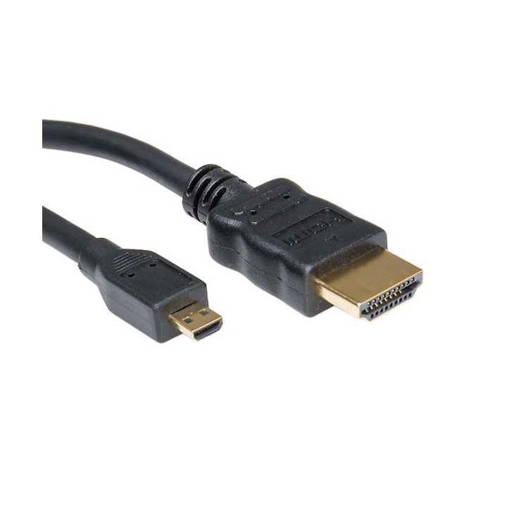 Cablu micro HDMI - HDMI 5m 1080p 1.4V contacte aurite