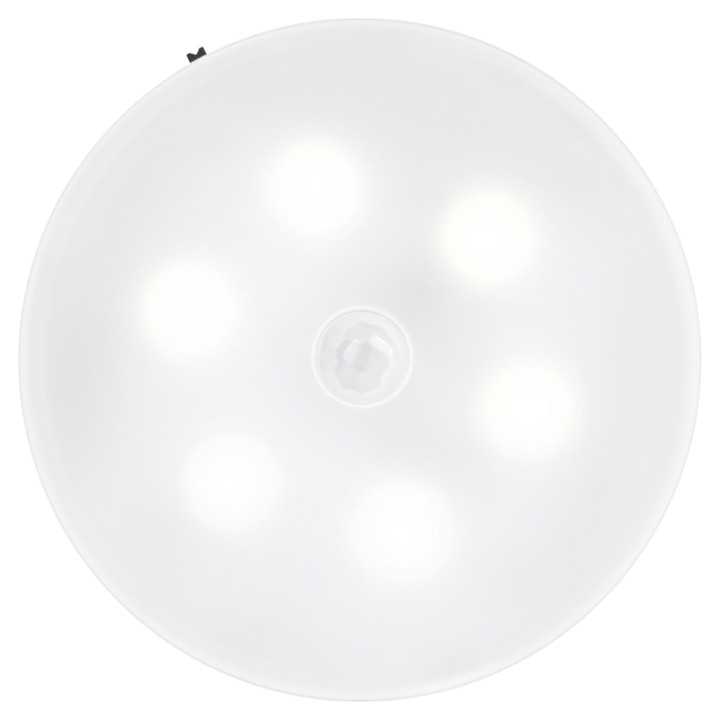 Lampa 6xLED SMD 0.6W 40lm 4000K alb neutru cu magnet senzor de micare si acumulator ZAR0550-1