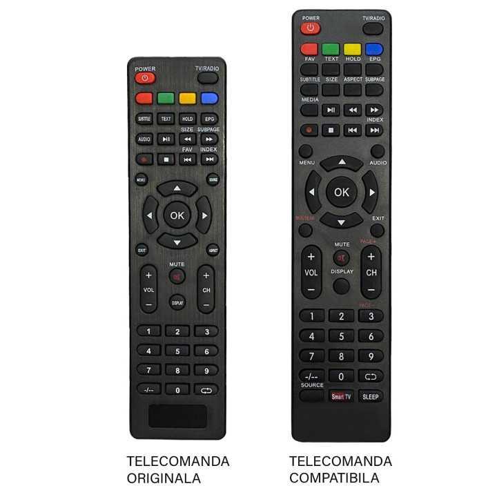 Telecomanda Akai LT-3228 Cod IR432 (22)