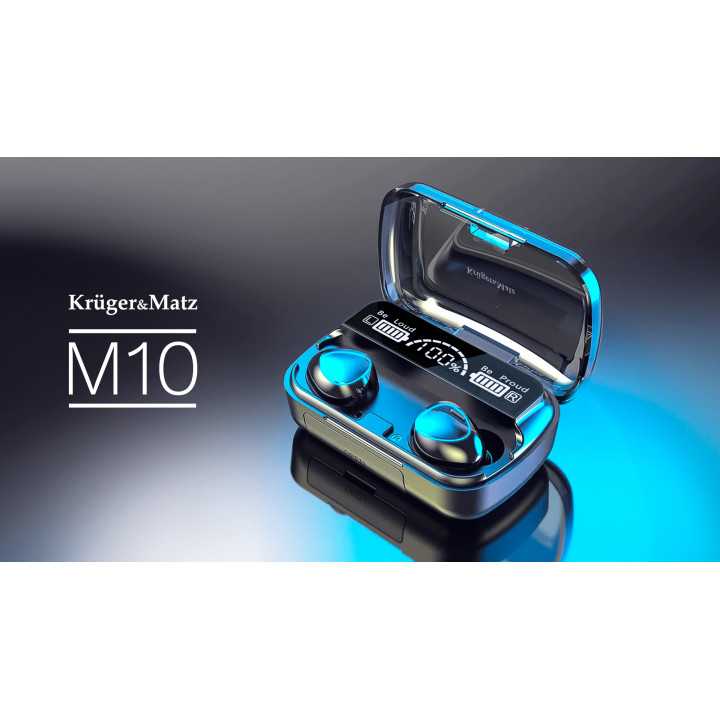 Casti bluetooth v5.3 POWERBANK M10 KMPM10 Kruger&Matz