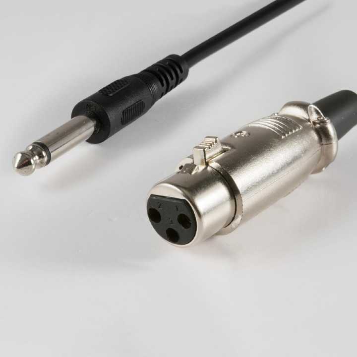 Microfon de masa profesional cu condensator electret buton pornire/oprire XLR Jack 3.5 mm M 11