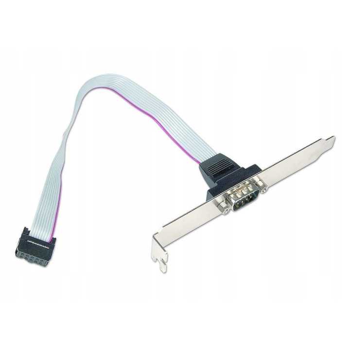 Cablu adaptor conexiune 10pin IDC - D-Sub 9pin mufa 0.25m Cablexpert GEMBIRD CCDB9RECEPTACLE