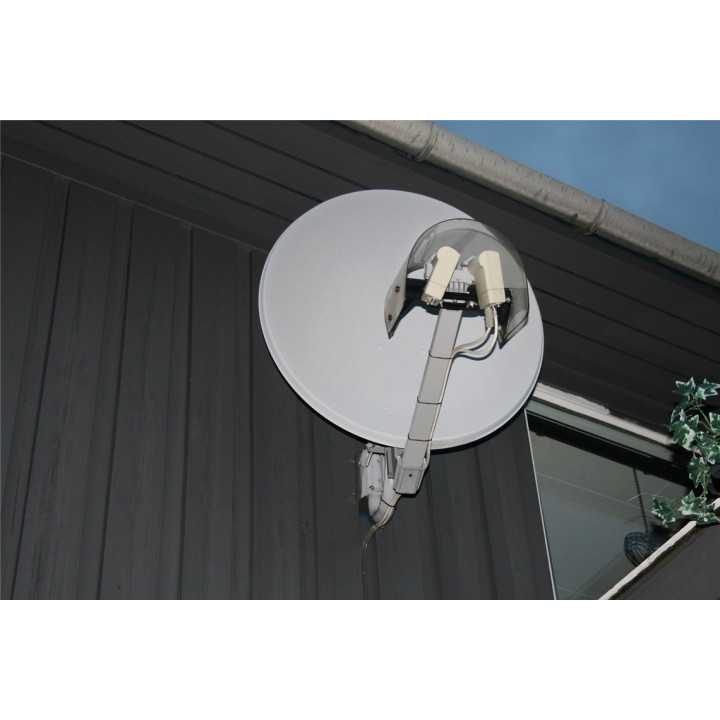 Capac de protectie SAT LNB intemperii pentru sistemele de satelit rezistent la UV Goobay 67190