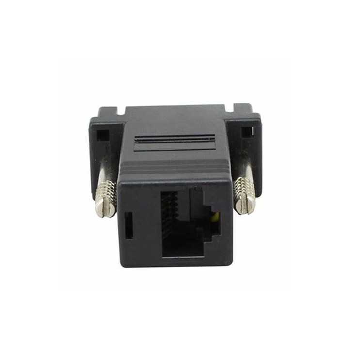 Set adaptor VGA mama la VGA mama prin cablu RJ45 2buc maxim 20m