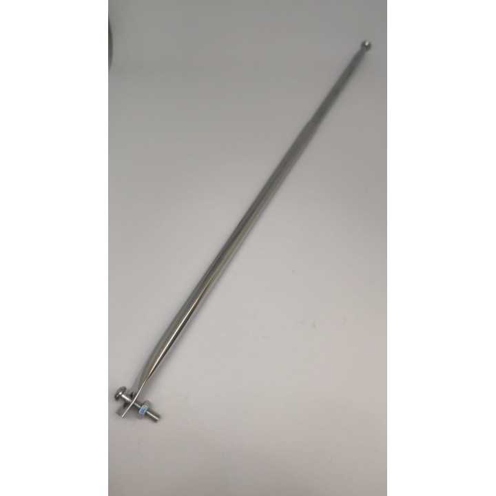 Antena telescopica radio FM 78cm/25cm prindere cu surub