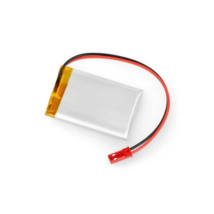 Acumulator Lithium Polymer 15607 750mAh 1S 3.7V conector JST-BEC 50x34x4.4mm AKYGA Battery