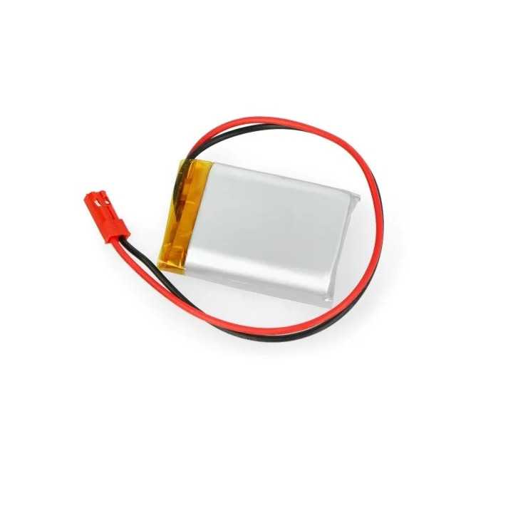 Acumulator Lithium Polymer 15622 1200mAh 1S 3.7V conector JST-BEC 40x30x10mm AKYGA Battery