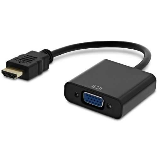 Cablu convertor HDMI la VGA mama 1920x1080p negru