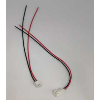 Cablu cu conectori 2pini pas 2.54 mm mama si tata cu fire set 2buc