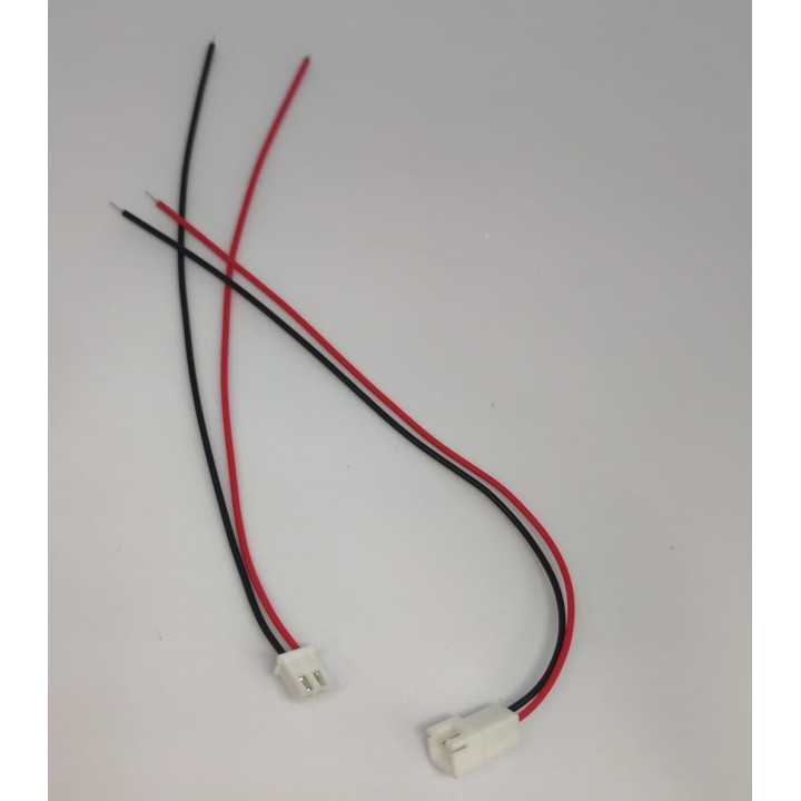 Cablu cu conectori 2pini pas 2.54 mm mama si tata cu fire set 2buc