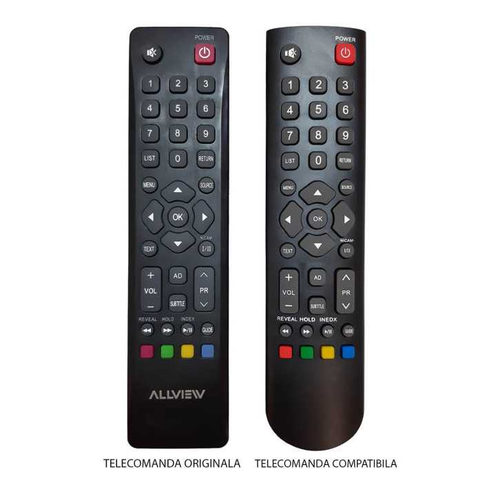 Telecomanda inlocuitoare compatibila pentru TV Allview 32ATC5500-H1-1 IR 1282 (347-1)