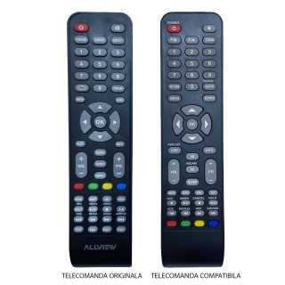 Telecomanda inlocuitoare compatibila TV Allview 32ATC6500H IR 1282 (232-1)