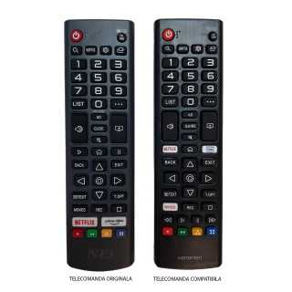 Telecomanda inlocuitoare compatibila TV NEI 55 NE 6900 IR 1439 (356-1)