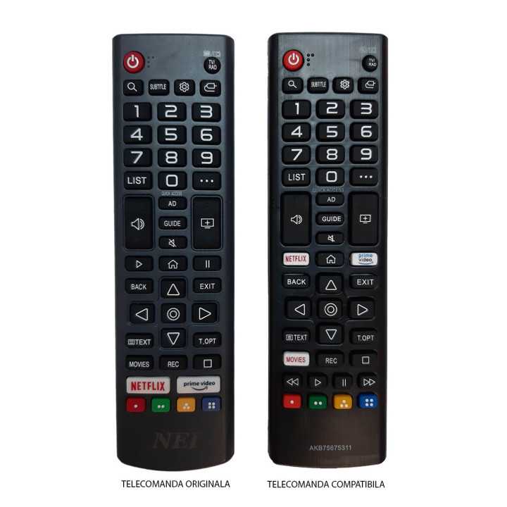 Telecomanda inlocuitoare compatibila TV NEI 55 NE 6900 IR 1439 (356-1)
