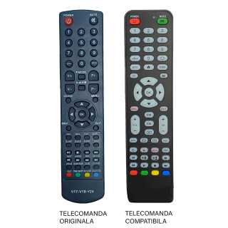 Telecomanda inlocuitoare compatibila TV Vortex V17-V19-V24 (457)