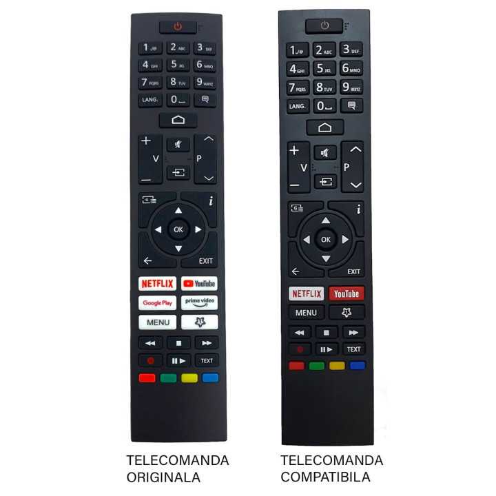 Telecomanda inlocuitoare compatibila TV Vestel Toshiba Horizon RC45157 IR 1423 (427-1)