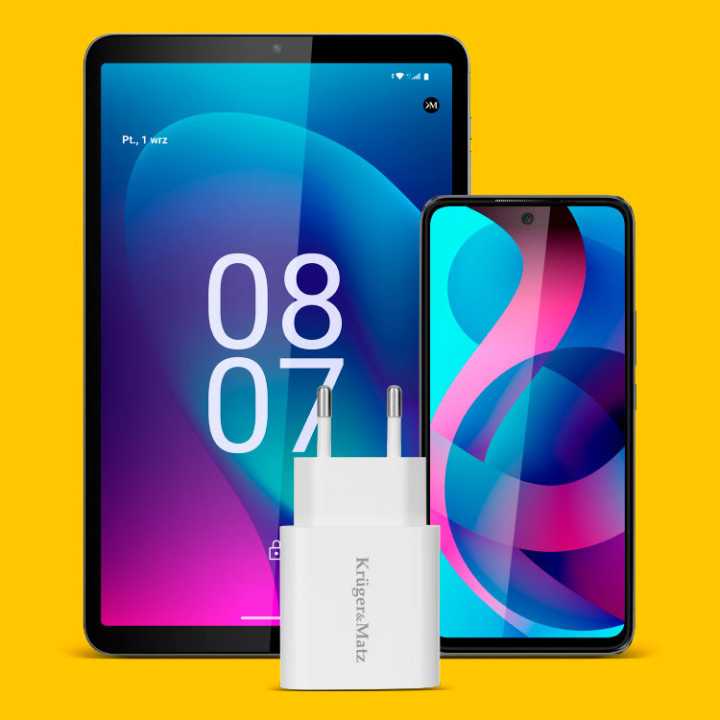 Incarcator rapid de retea USB tip A si USB type C 30W PD 3.0 + QC 3.0 Kruger&Matz KM0855