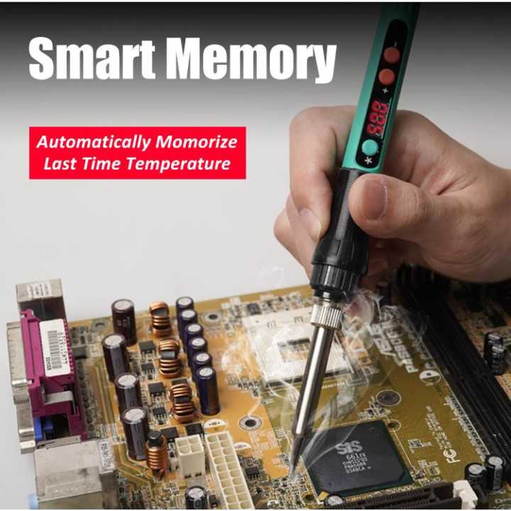 Ciocan de lipit afisaj digital control temperatura 60W Pro`sKit SI-186F