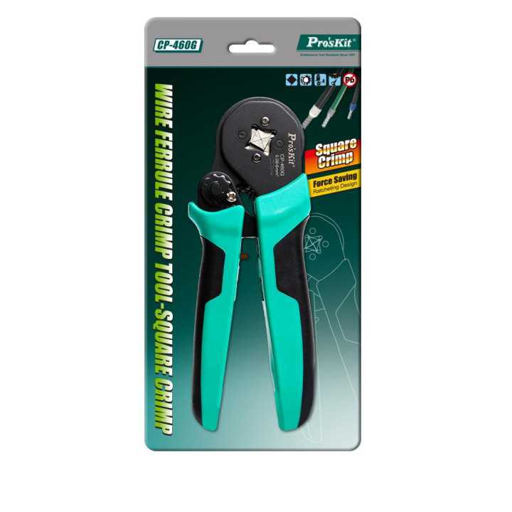 Cleste sertizat profil patrat 156mm Pro`sKit CP-460G
