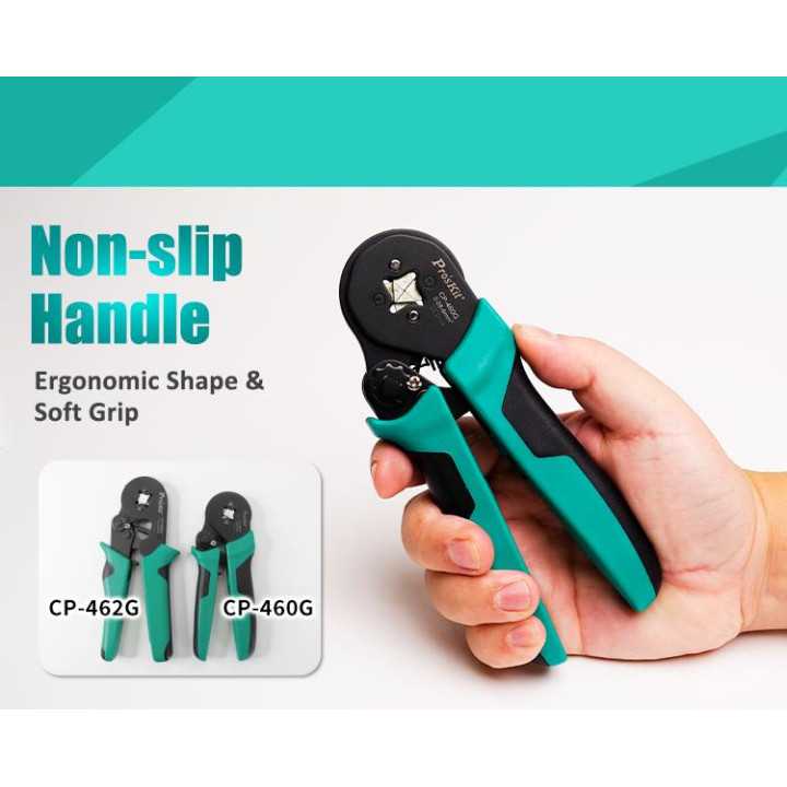 Cleste sertizat profil patrat 156mm Pro`sKit CP-460G