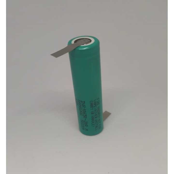 Acumulator 18650 SAMSUNG LI-ION 3.7V 2000mAh 22A cu terminale in S INR18650-20R-S