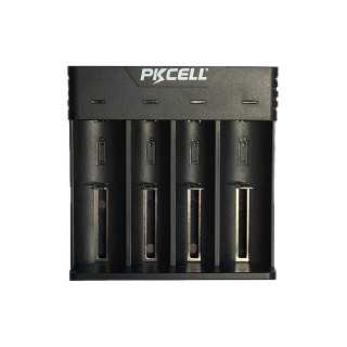 Incarcator acumulatori Li-Ion 3.6-3.7V 4x 18650 18490 18350 17670 14650 14500 10440 16340(RCR123A) 26640 22650 21700 20700 PKCEL