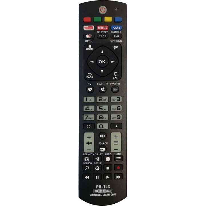 Telecomanda compatibila TV Phlips PH-1LC si cu functie de Learning/Copy IR 1411 (328-1)