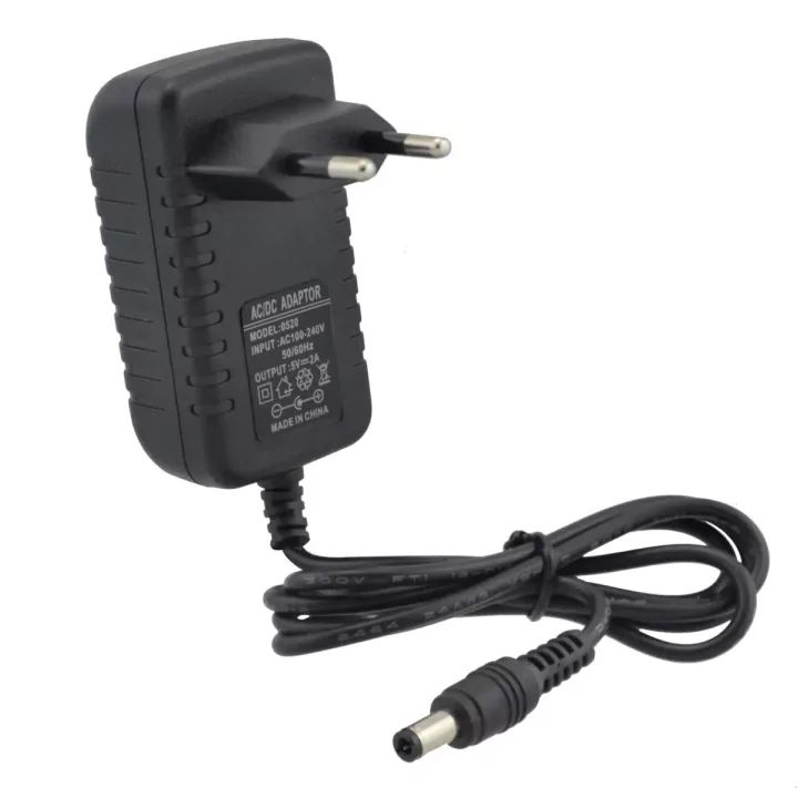 Alimentator 220V - 5V 2A 5.5x2.5mm negru
