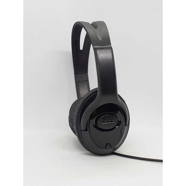 Casca stereo multimedia 40mm cu microfon brat flexibil 3.5 mm jack 4 contacte cablu 2m HS MM01-HCT