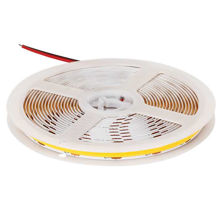 Banda LED COB alb rece 12V 11W/m 1040lm/m 5m IP65 5000x8x2 mm REBEL LED0177