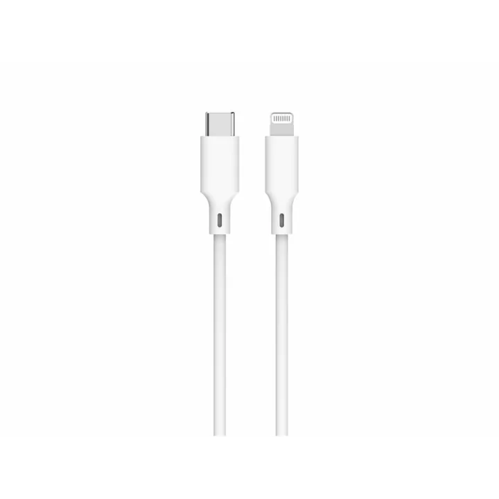 Cablu USB TYPE C - Lightning PD 27W 1m alb Well CABLE-USBC/LIGHT-1WE06-WL