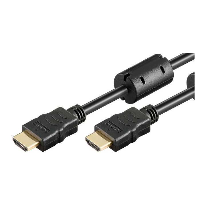 Cablu HDMI - HDMI 5m FE HS v1.4 contacte aurite cu ferita ARC 3D HEC