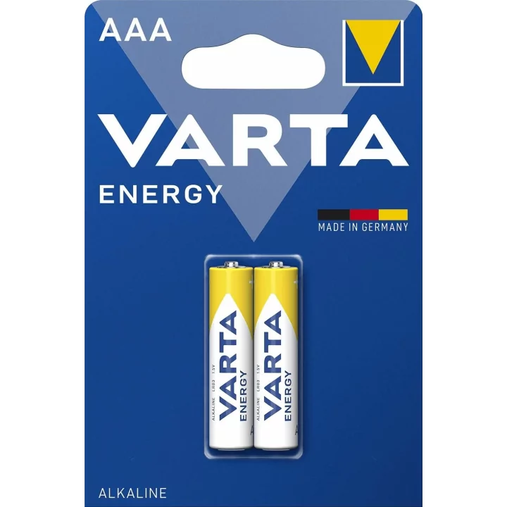Set baterii alcaline R3 AAA 2buc/blister Energy Varta 4103/E/2B