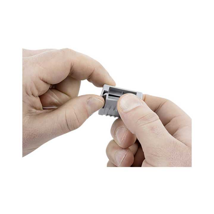 WAGO GELBOX 3 poli derivatie cabluri pentru conectori seriile 221/ 2273 max. 4mm2 IPX8 gri 207-1331