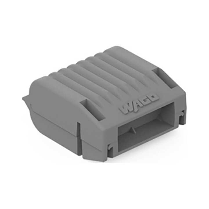 WAGO GELBOX 3 poli derivatie cabluri pentru conectori seriile 221/ 2273 max. 4mm2 IPX8 gri 207-1331