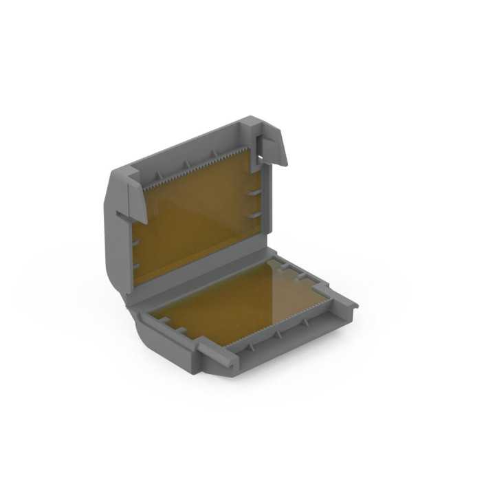 WAGO GELBOX 5 poli derivatie cabluri pentru conectori seriile 221/ 2273 max. 4mm2 IPX8 gri 207-1332