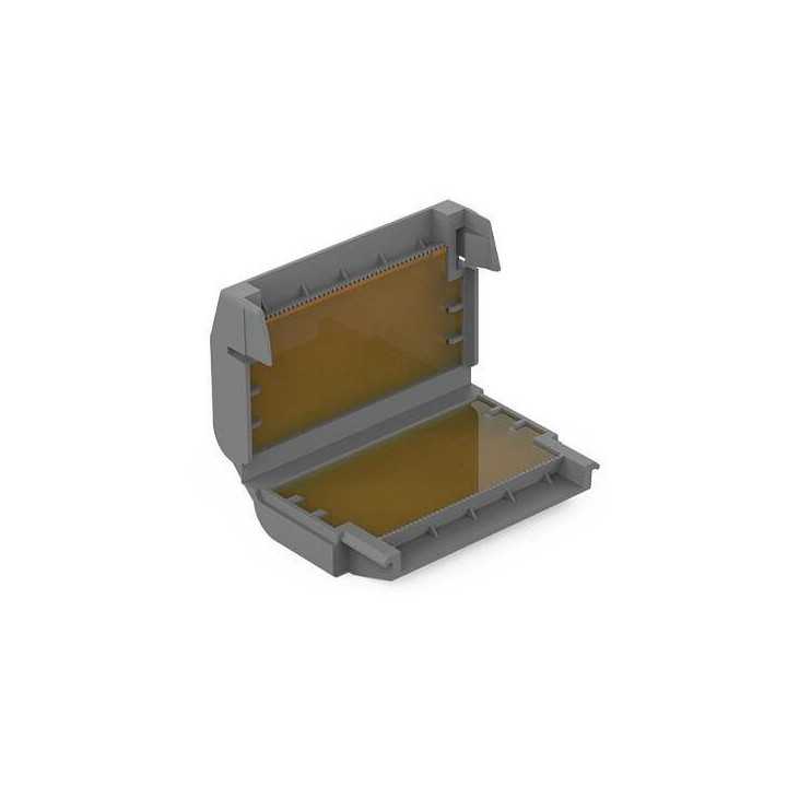 WAGO GELBOX 6 poli derivatie cabluri pentru conectori seriile 221/ 2273 max. 4mm2 IPX8 gri 207-1333