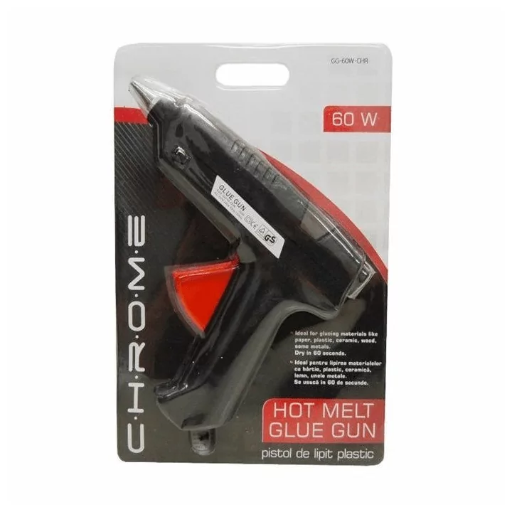 Pistol de lipit plastic 11mm 60W Chrome