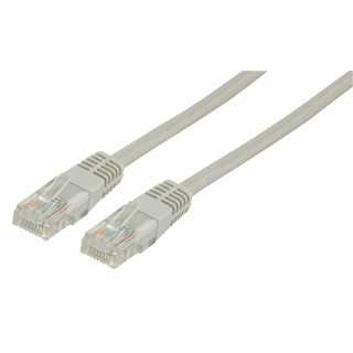 Cablu de retea UTP Well Cat5e patch cord RJ45 5m gri UTP-0008-5GY-WL
