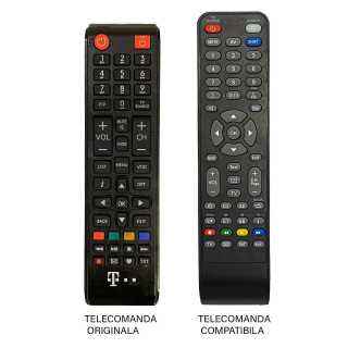 Telecomanda inlocuitoare compatibila pentru reciver Telekom (452)