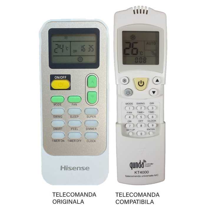 Telecomanda inlocuitoare Aer Conditionat pentru Hisense DG11J1-91 (492)
