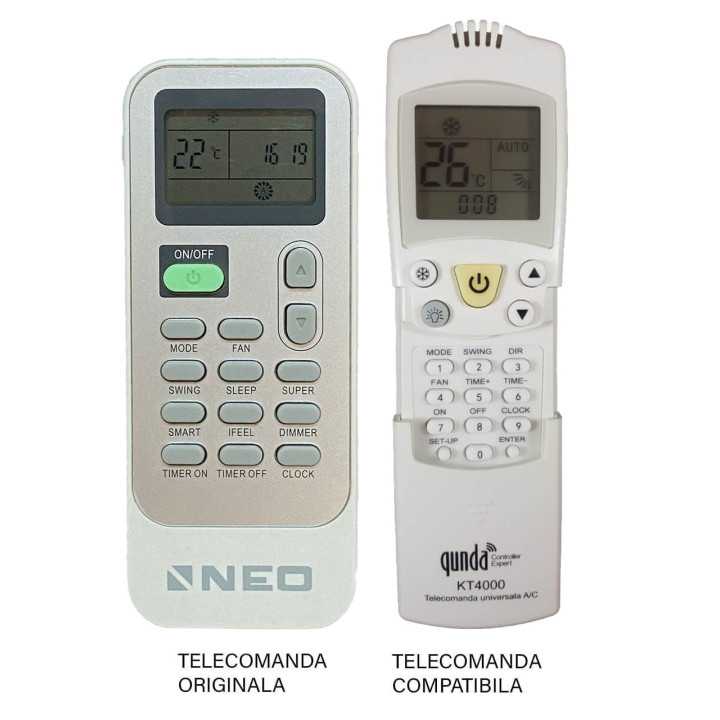 Telecomanda inlocuitoare Aer Conditionat pentru Neo DG11J1-01 (490)