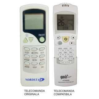 Telecomanda inlocuitoare Aer Conditionat pentru Nordstar ZH/LW-01 (491)