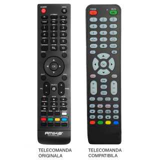 Telecomanda inlocuitoare compatibila pentru receptor Amiko HD83 IR 787 (479)
