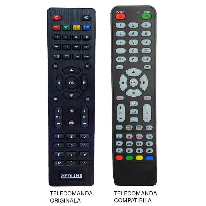 Telecomanda inlocuitoare compatibila pentru reciever Redline (486)
