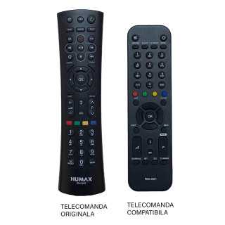 Telecomanda inlocuitoare compatibila pentru reciver DIGI RM-G01 compatibil cu originalul RM-H04S IR 724 (340-1)