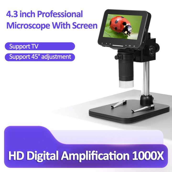 Microscop Digital 02-BX ecran 4.3" 2MP marire 1000X