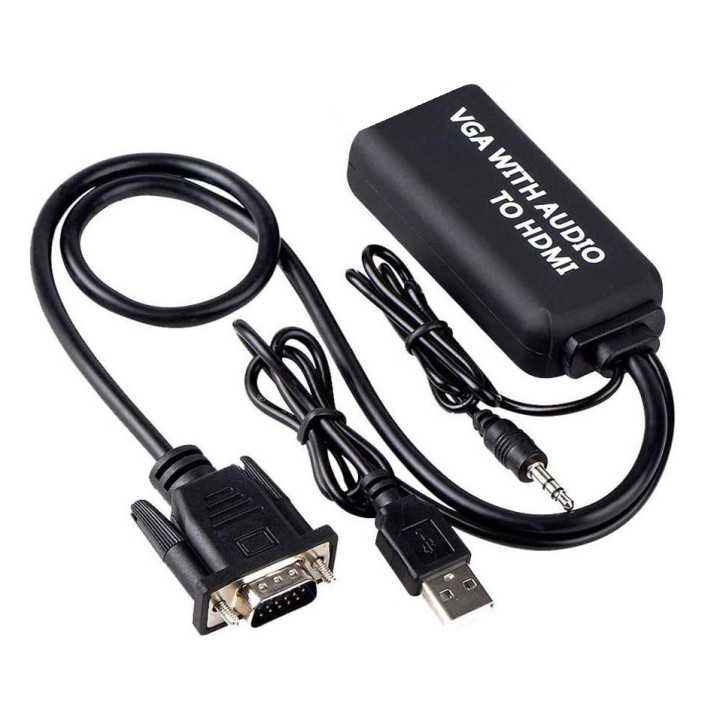 Cablu adaptor VGA la HDMI 1920x1200 cu sunet