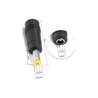 Mufa adaptoare 2.1/5.5mm mama - 2.5/5.5mm tata (536)