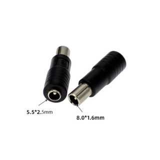 Mufa adaptoare 5.5/2.5mm mama - 8.0/1.6mm tata (538)